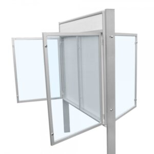 Gabloty zewnętrzne wolnostojące dwustronne